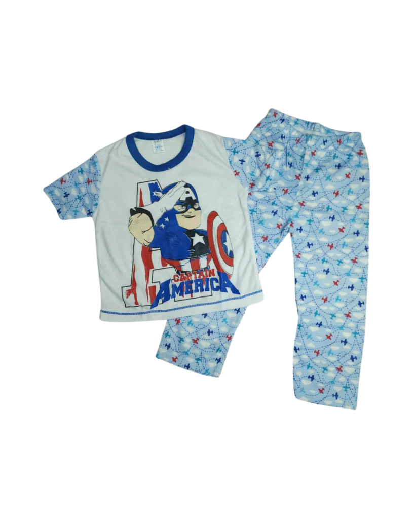pijama niño captain america